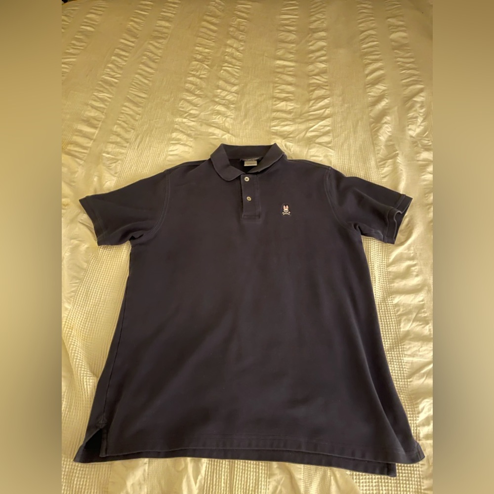Psycho bunny polo shirt in Navy blue.